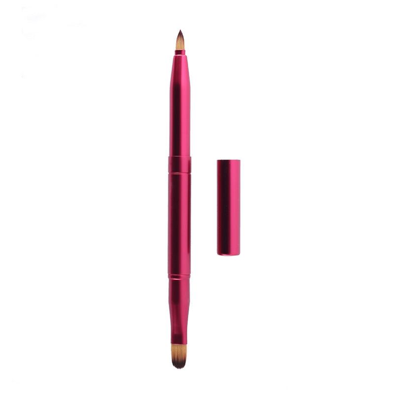 Multifunctional Eye Shadow and Lip Glaze Brush Beauty Tool - Cosmetic Makeup Applicator