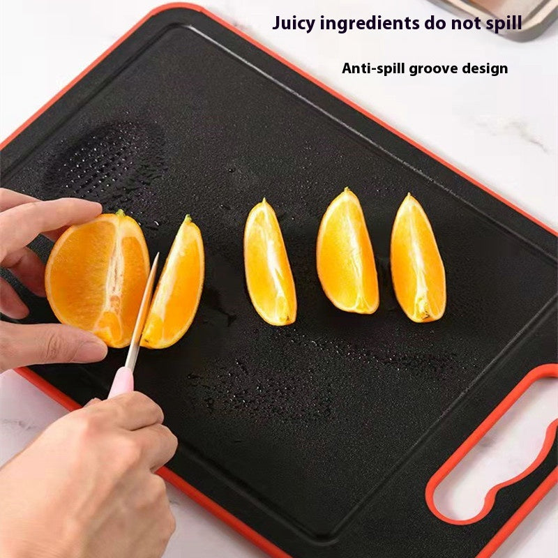 Double-Sided Cutting Board for Meat and Vegetables - Square, Multi-Functional Kitchen Tool