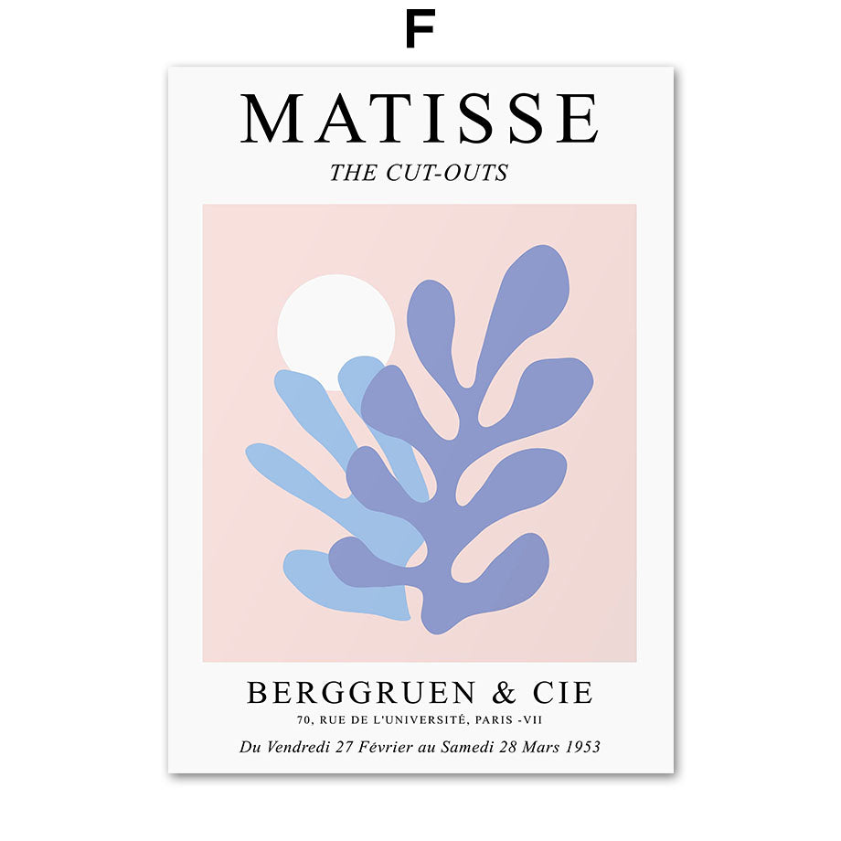 Matisse Decorative Canvas Wall Art - Gallery Style for Living Room