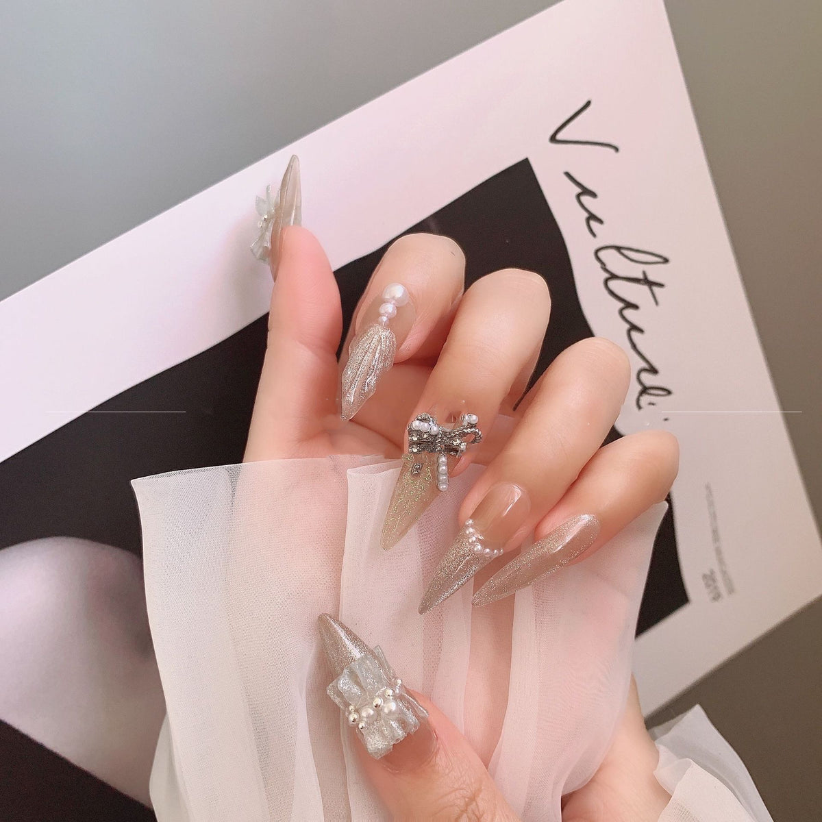 Wearable Fairy Nails Pearl - High-End Nail Art Set