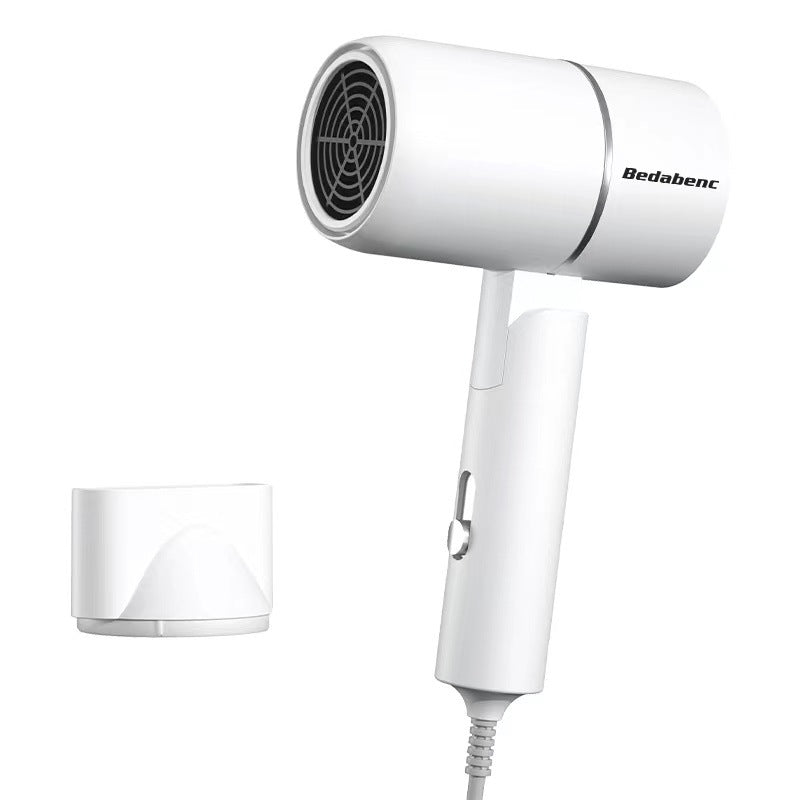High Power Negative Ion Hair Dryer with Folding Handle and Multiple Settings