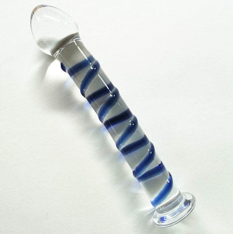 Glass Simulation Sex Toy for Adults - 20cm Flexible Erotic Dildo