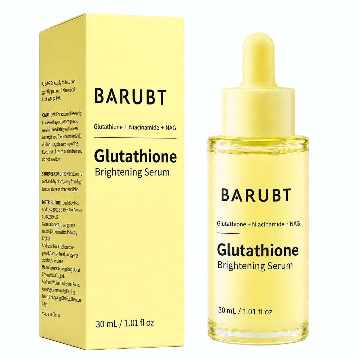 Hydrating Brightening Facial Serum - 30ml Skin Care Concentrate
