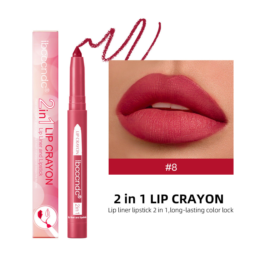 Long Lasting Waterproof Lip Liner - Matte, Moisturizing, 1G