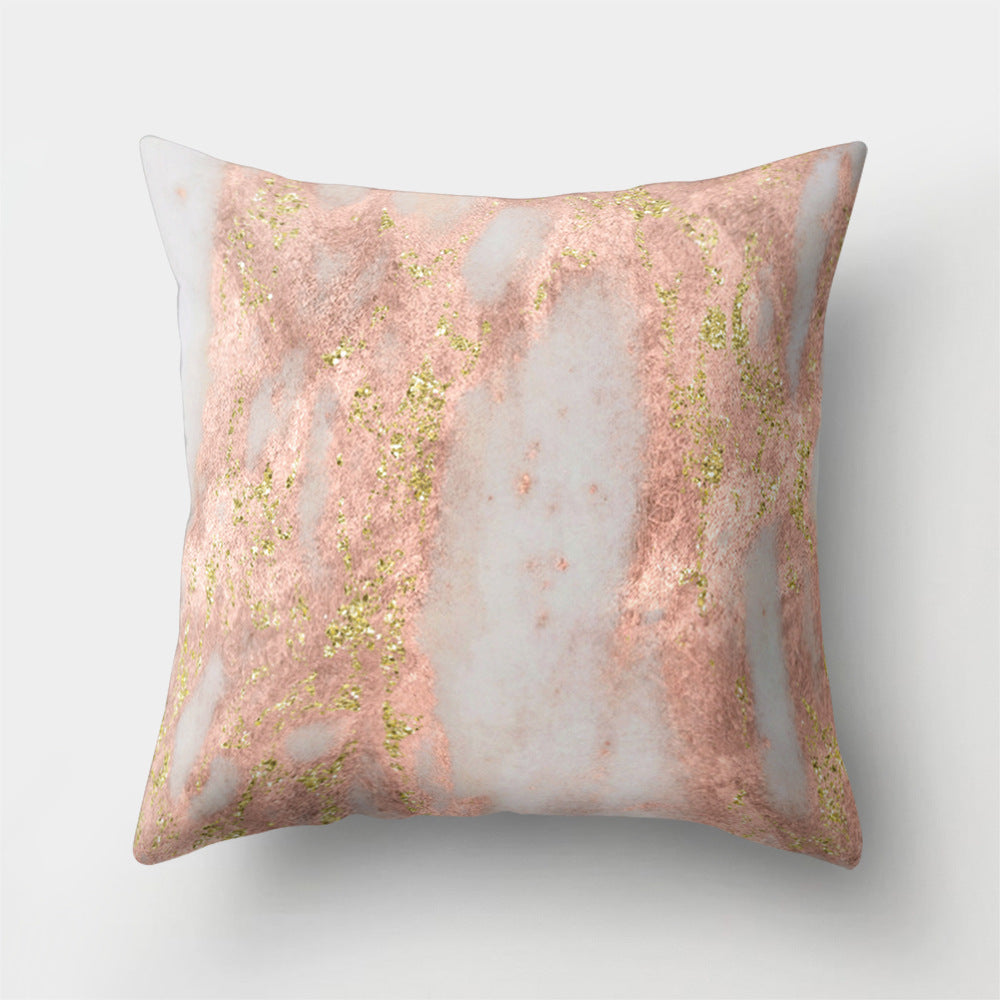 Cartoon Pattern Pillow Cover - Polyester Cushion Cover for Sofa & Home Decor