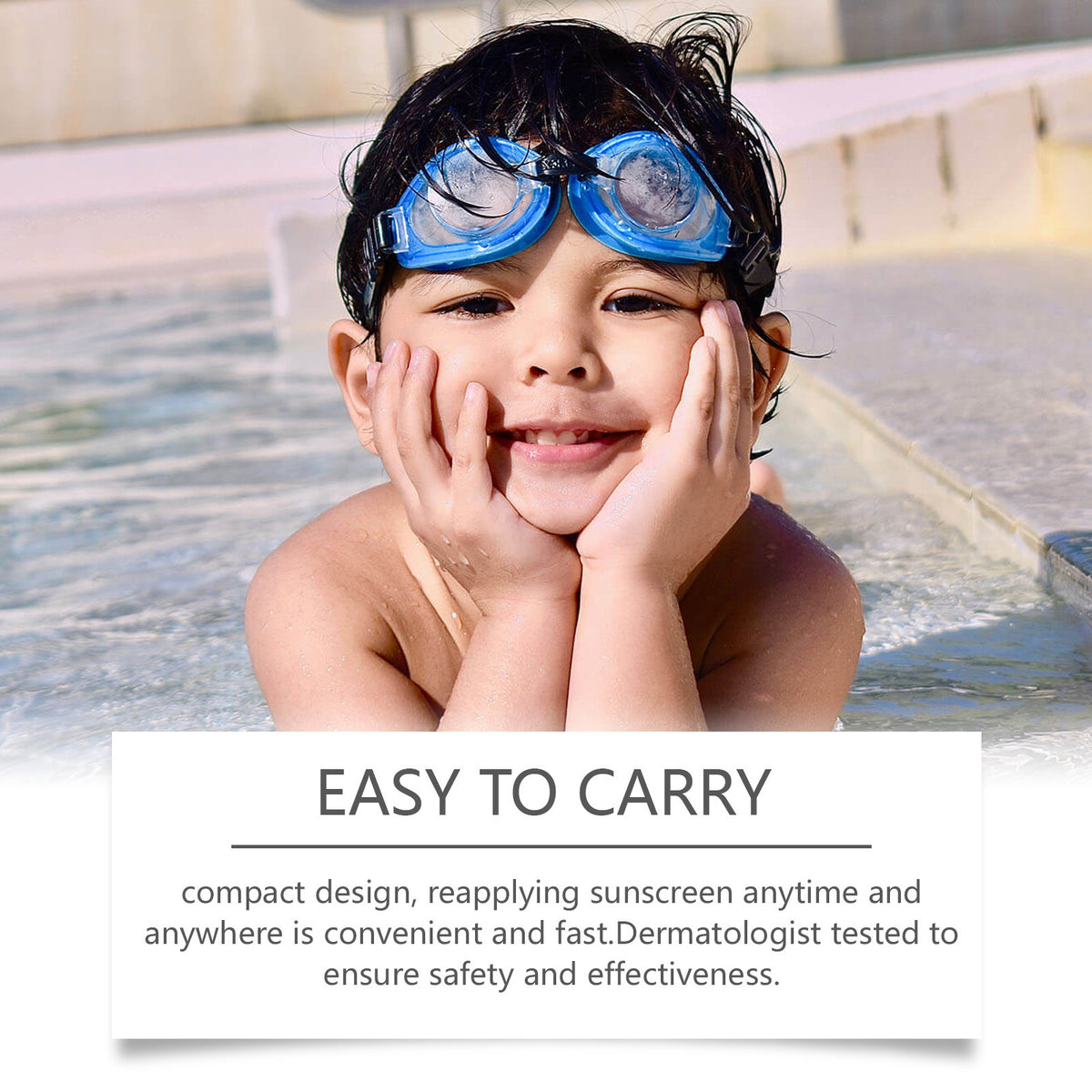 Children's Protective Stick UV Light Refreshing Not Sticky