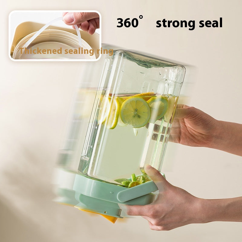 Large Capacity Refrigerator Water Bottle with Faucet - Cool Water Dispenser