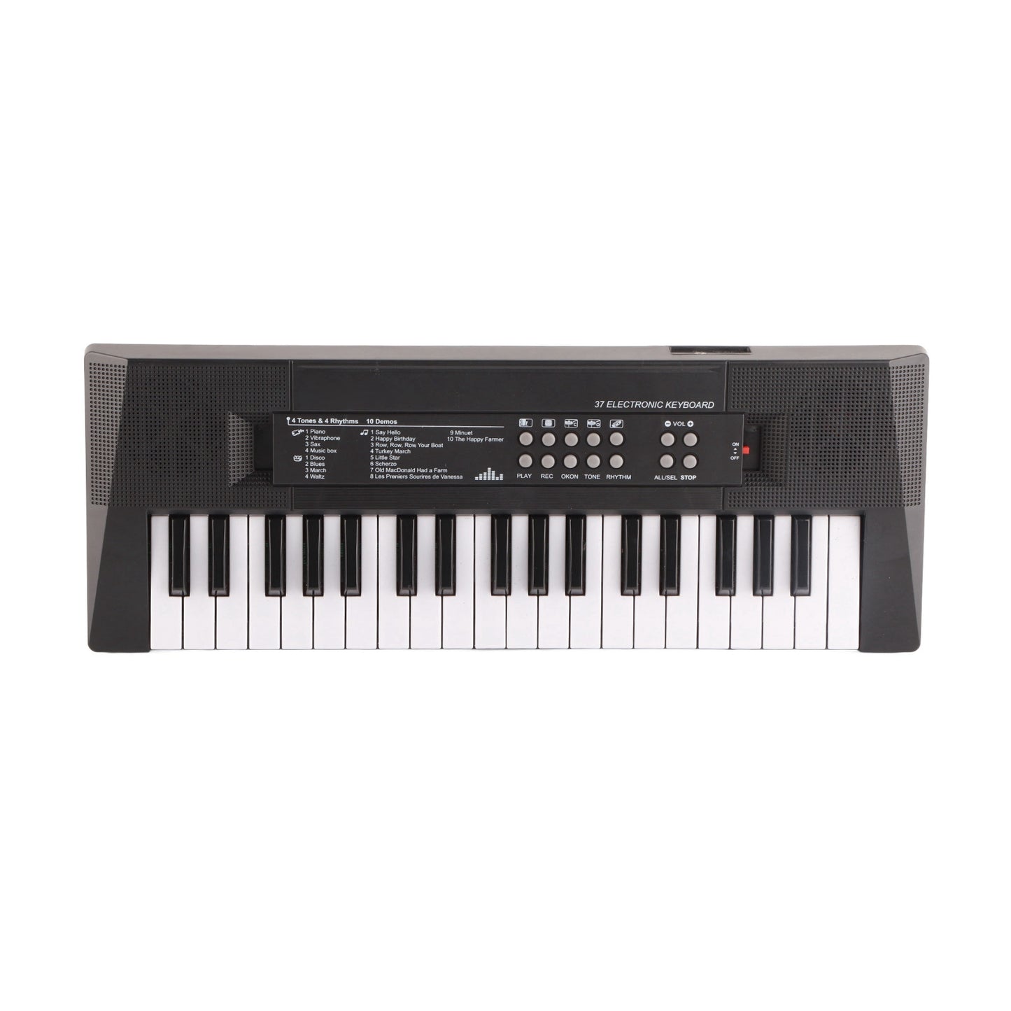 37-Key Electric Keyboard for Kids with Microphone & Recording Function