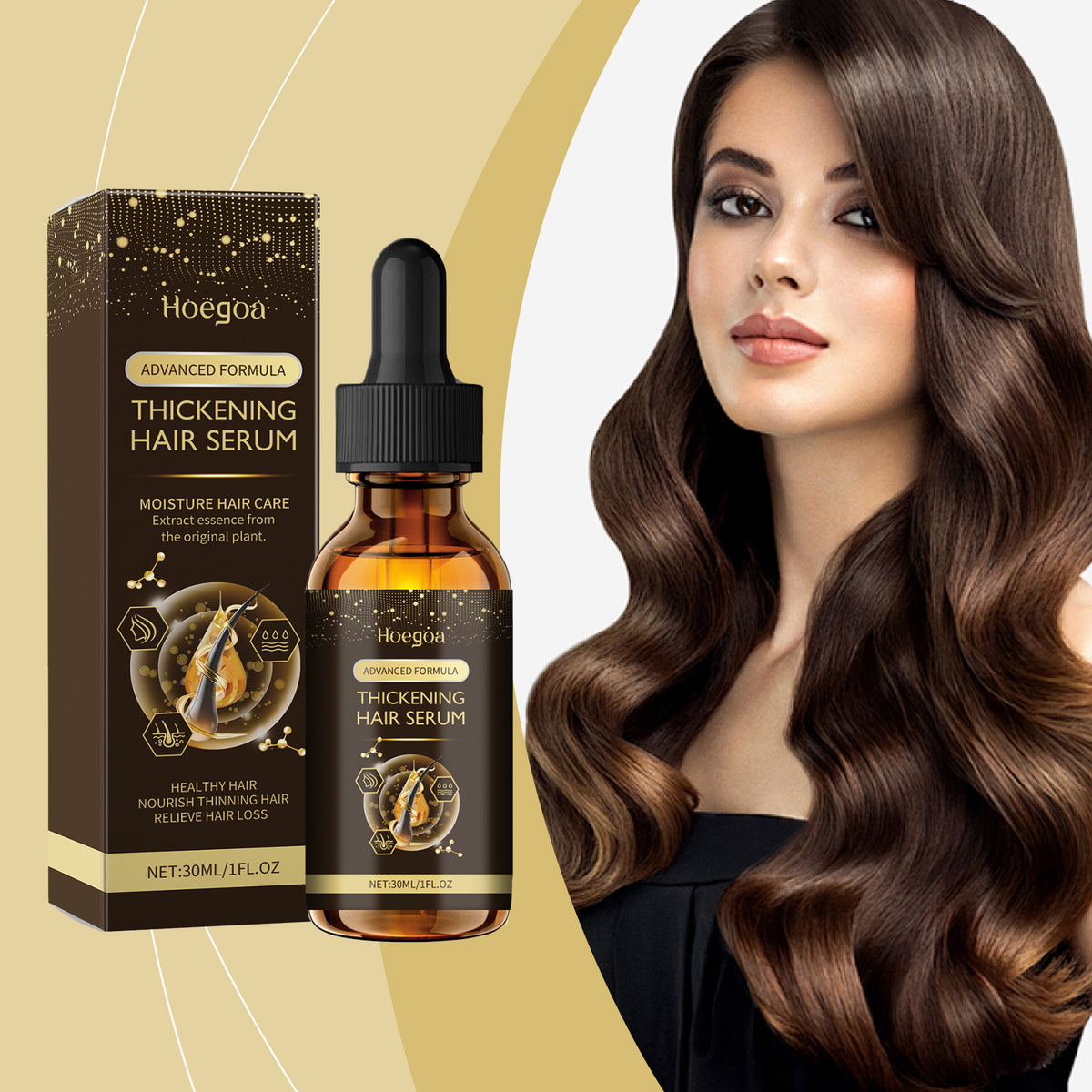 Gentle And Moisturizing Hair Soft Glossy Plump Care Essential Oil