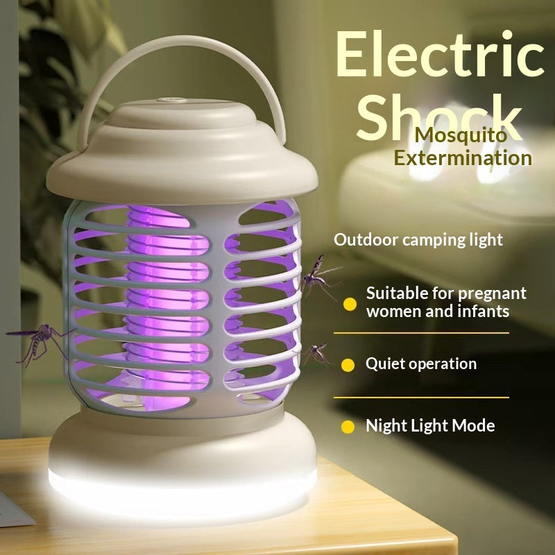 Outdoor Rechargeable Electric Mosquito Killer Lamp for Garden Patio