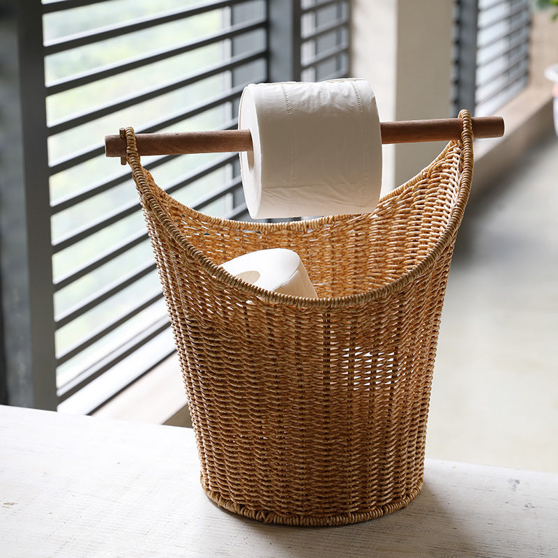 Nordic-Style Wooden Tissue Box Holder for Home Storage