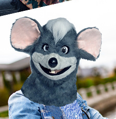 Cartoon Bull Head Costume Prop for Role Play and Party Masks