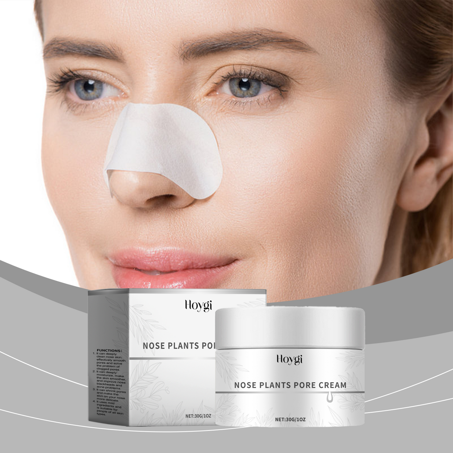 Blackhead Remover Nose Mask - Deep Pore Cleansing & Acne Treatment