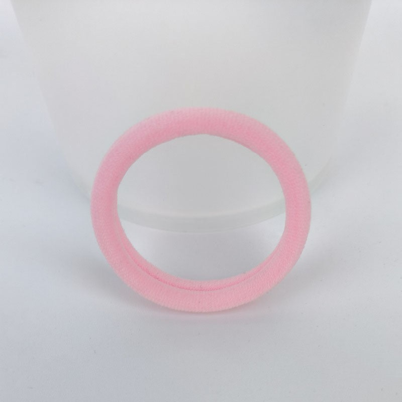 Bulk Veggie Ring Head Rope - Natural Knitted Hair Accessory - Multiple Colors