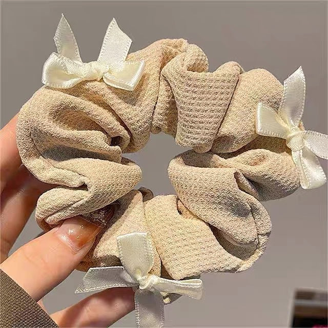 Summer Sweet Lace Scrunchie Hair Tie - Elegant Floral Hair Accessory