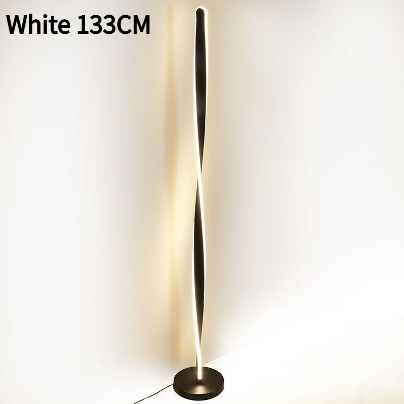 Modern Floor Lamp - Minimalist Bedside & Living Room Lighting