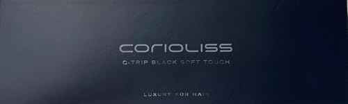 CORIOLISS C Trip Mini | Hair Straighteners for Women | Titanium| Flat Iron | Professional with Temperature Control (Black Soft Touch)