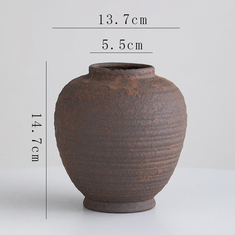 Ceramic Vase for Flower Arrangements Hydroponics Home Decor