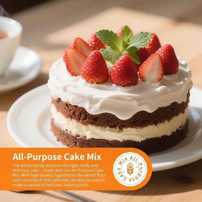 Premium Cake Flour for Soft & Fluffy Cakes - 3pcs