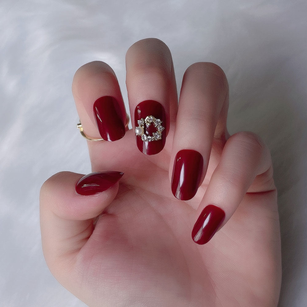Nail Art Nail Wraps C219 Removable Wearable Nail Stickers Set