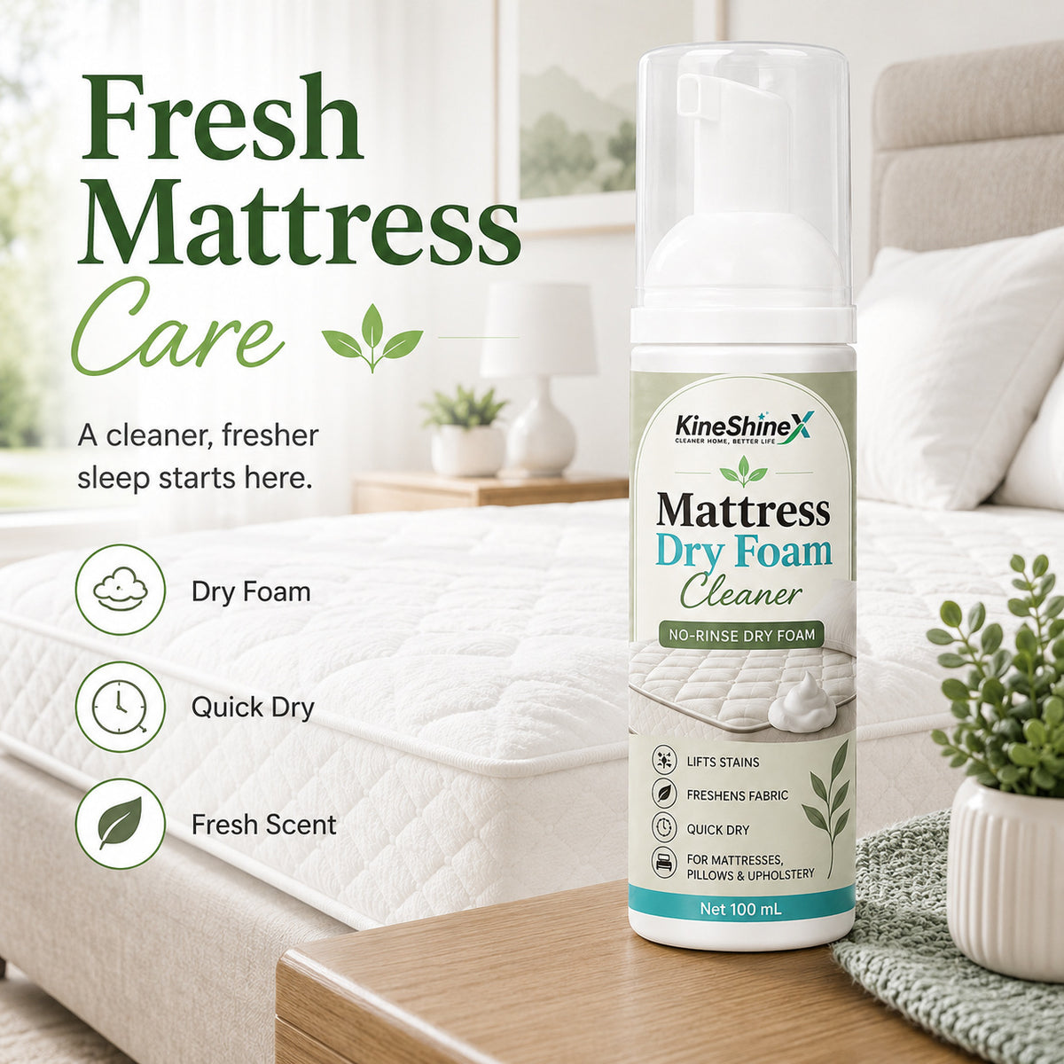 Mattress Foam Cleaner Spray for Mattress & Furniture - 60ml & 100ml Variants