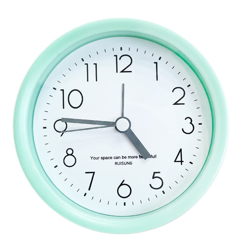 Voice-Controlled LED Bedside Clock with Calendar and Luminous Display