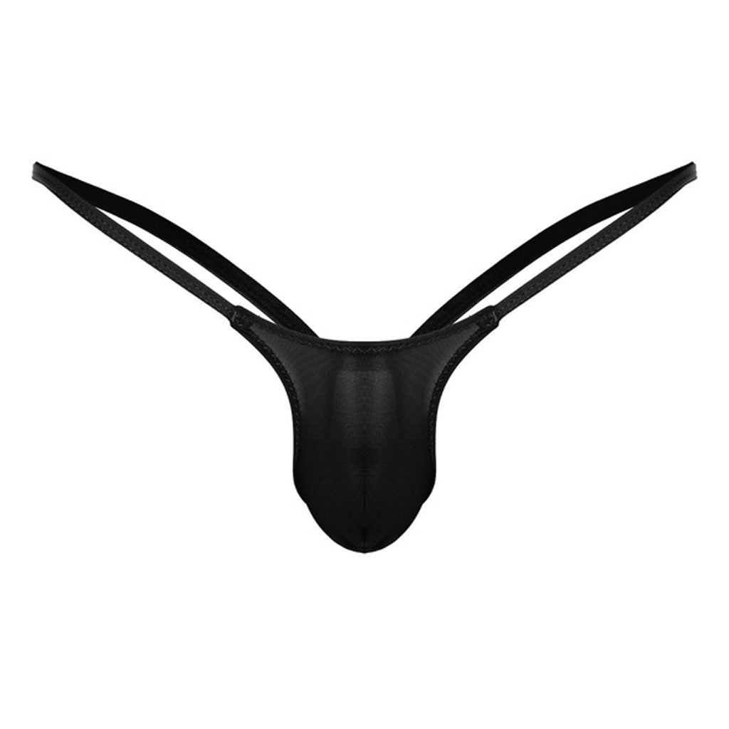 Transparent Men's T-Back Underwear - Multi-Color Ultra-Thin Breathable Men’s Thong
