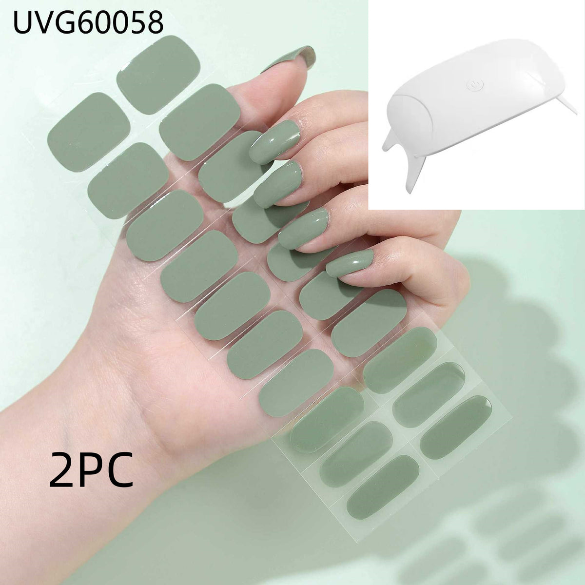 Mini UV Nail Lamp Curing Light for Nail Art Kit - Multiple Styles