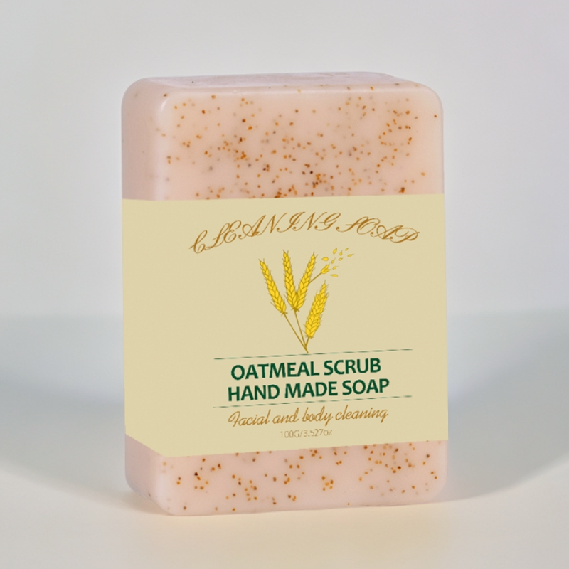 Oat Frosted Bar Soap - 100g Body Care for Sensitive Skin