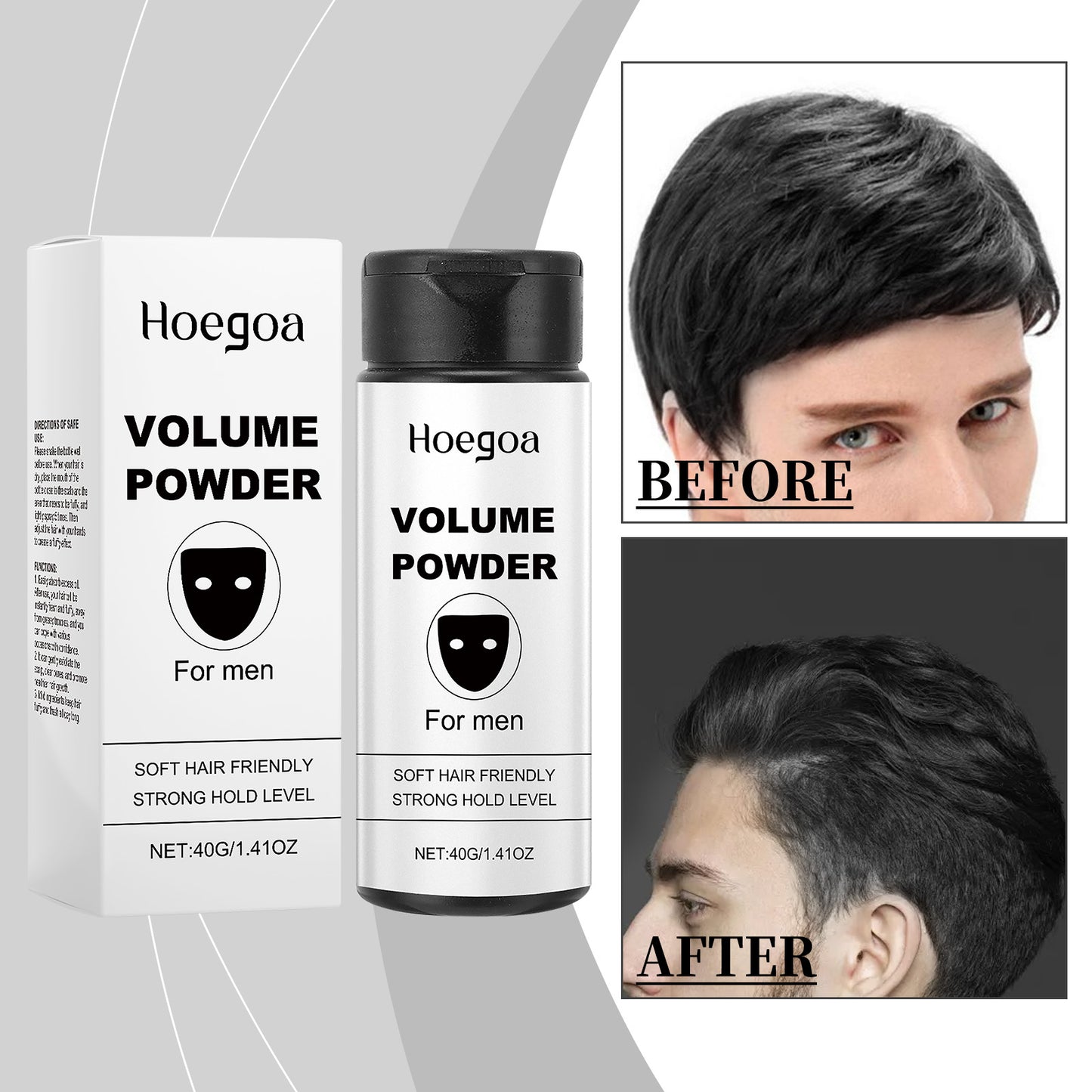 Volumizing Hair Styling Powder - 40g for Body & Hair Volume Boost