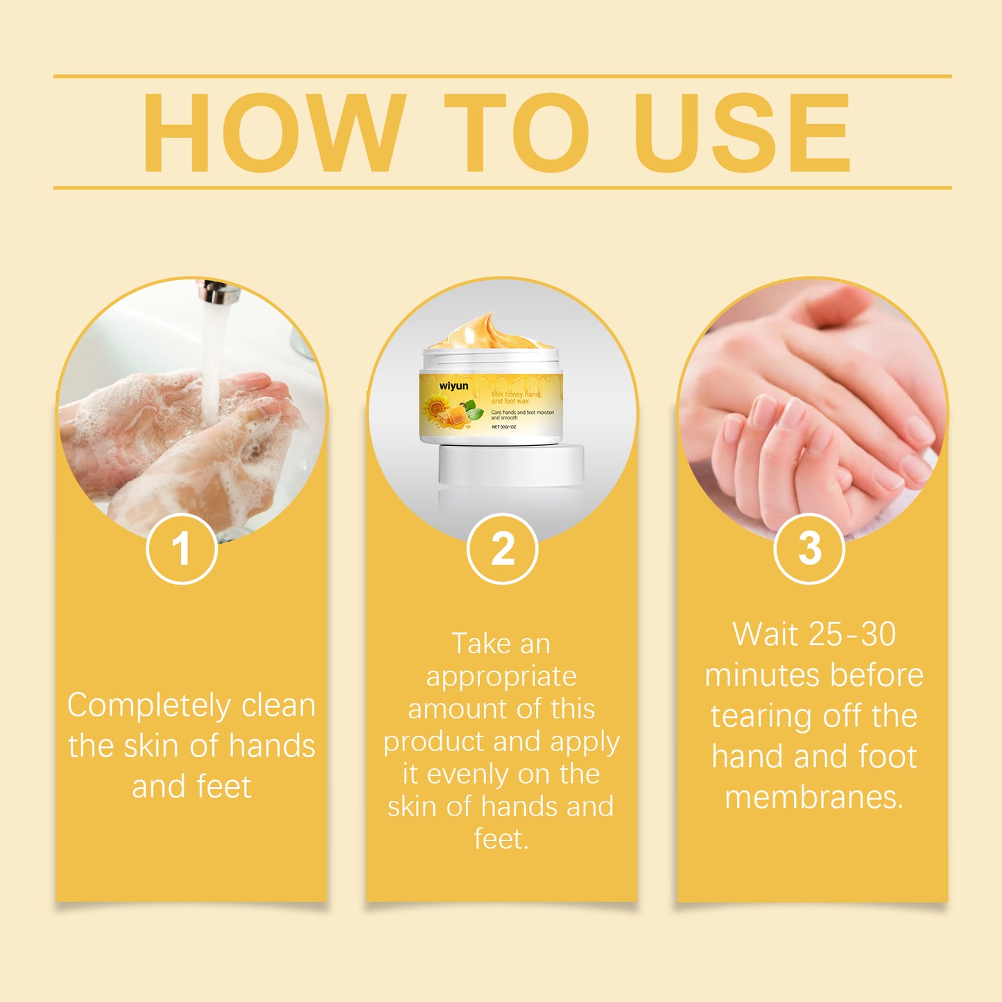 Milk and Honey Exfoliating Hand and Foot Peel-Off Mask