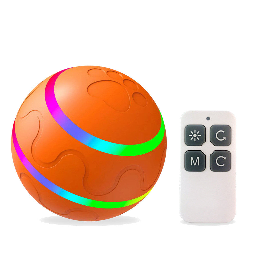 Interactive Cat Toy Ball - Self-Rotating, USB Rechargeable, Safe for Cats