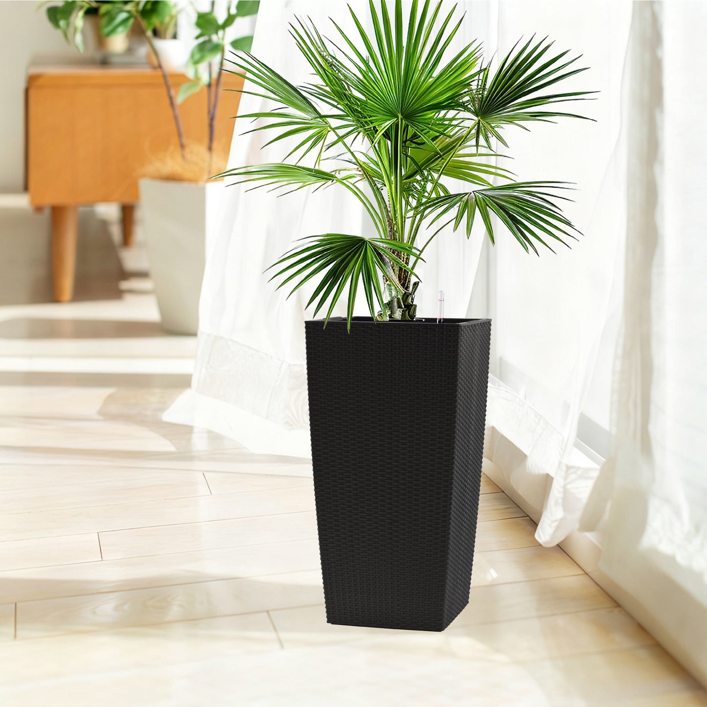 30 In Tall Large Flower Pots Planter With Self-Watering Drainage