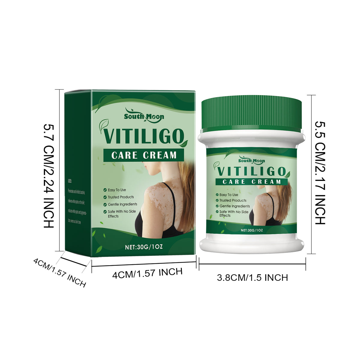 Body Skin Care Cream with Aloe & Mint 30g