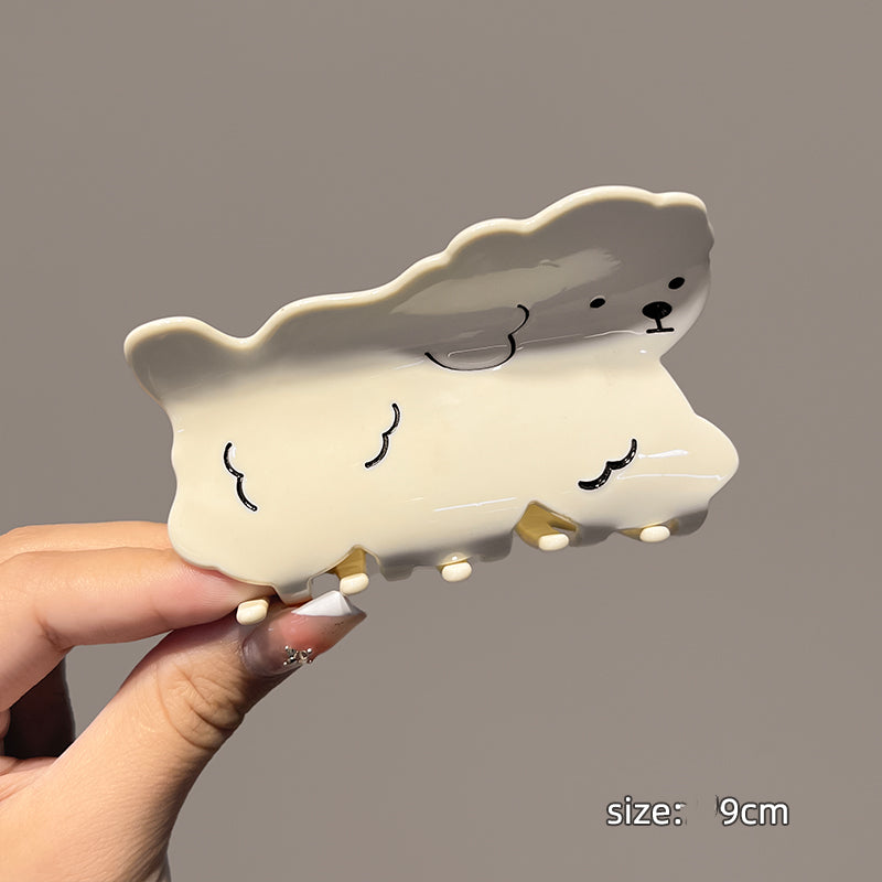 Korean Style Dog Hair Clip Acrylic