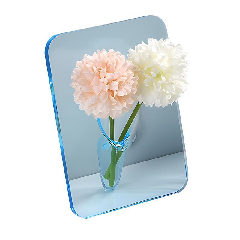 Transparent Acrylic Vase for Flowers Home Decor 15x20cm