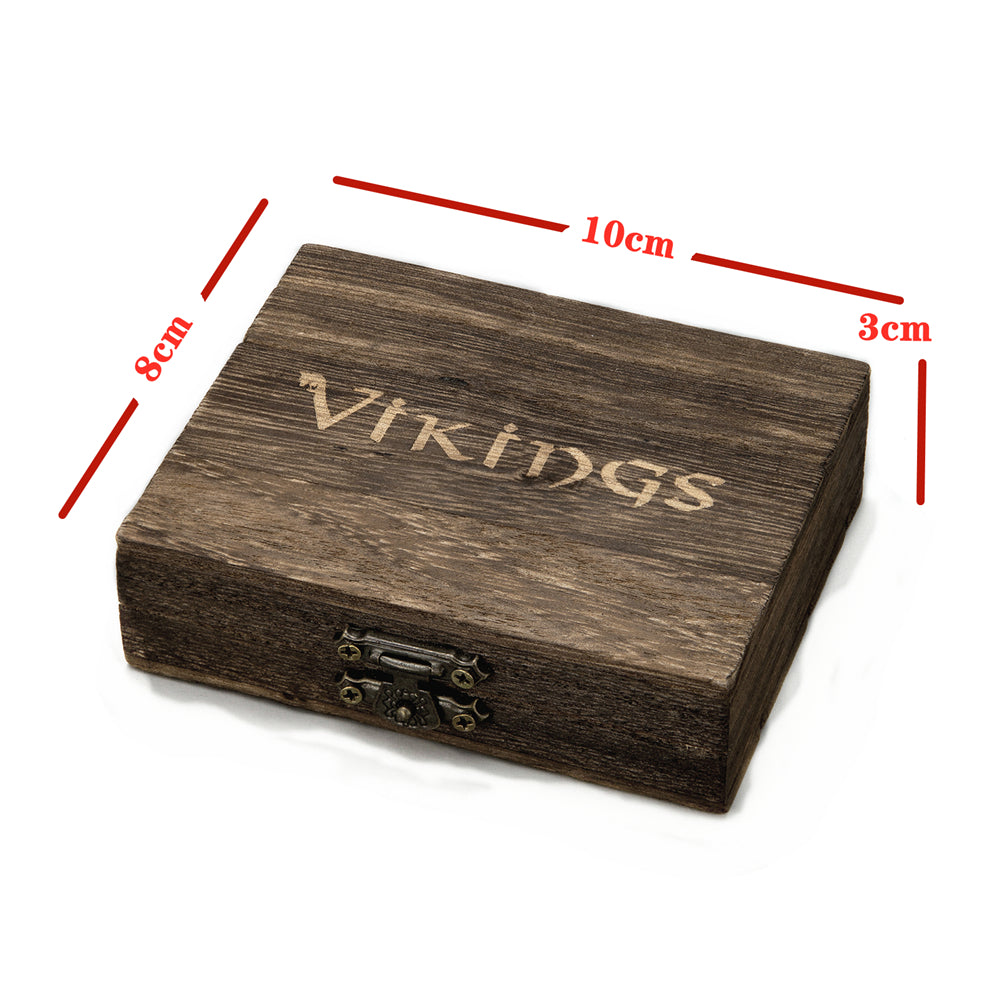 Wooden Jewelry Box with Carving Design Personalizable Gift Storage