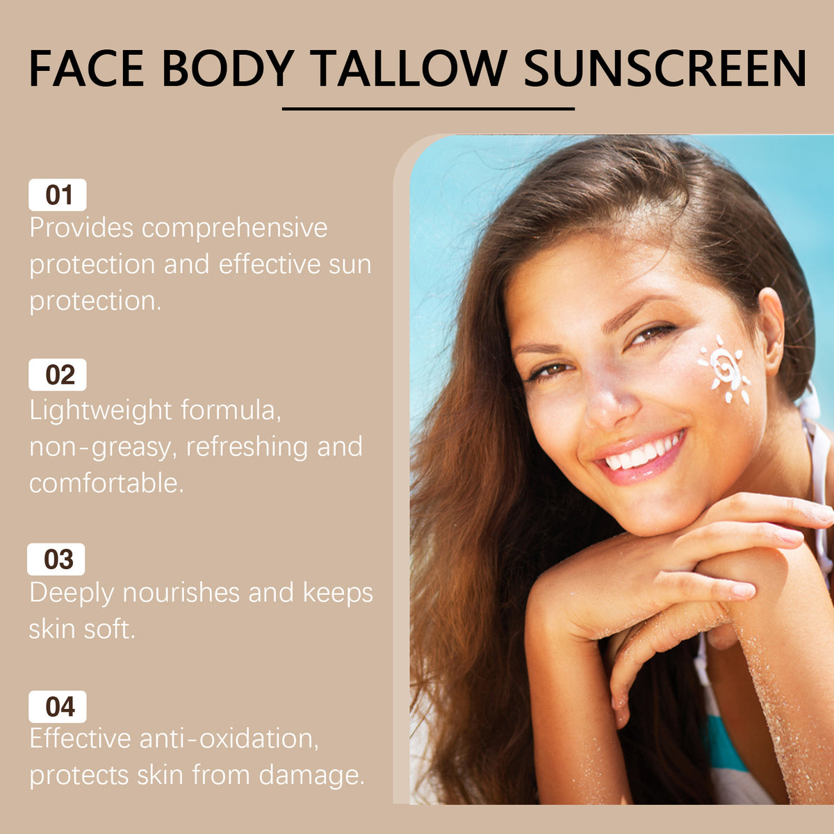 UV Protection Moisturizing Butter Cream 60g