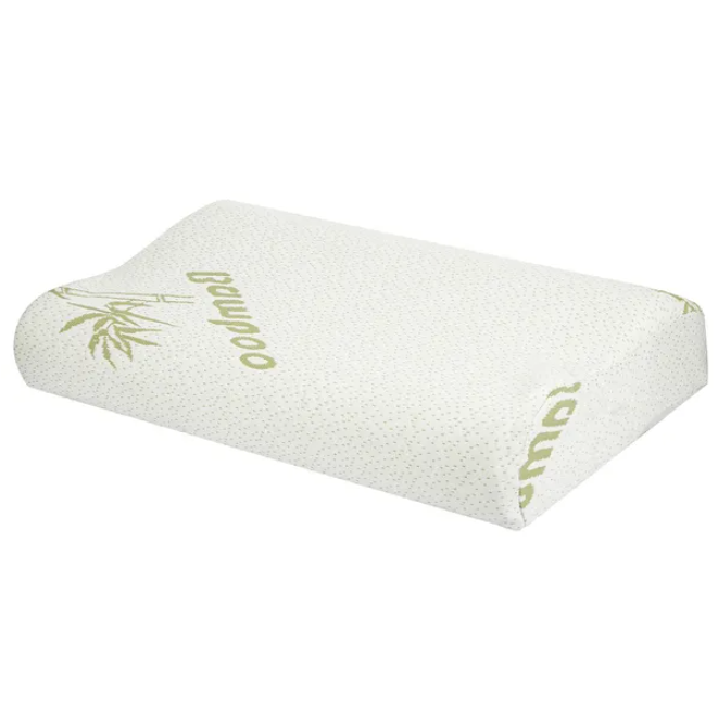 Bamboo Memory Foam Sleep Pillow - Ergonomic Support