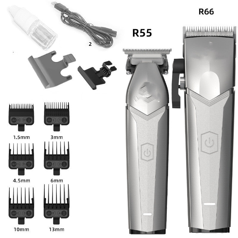 Professional Hair Clipper with Titanium Alloy Blades