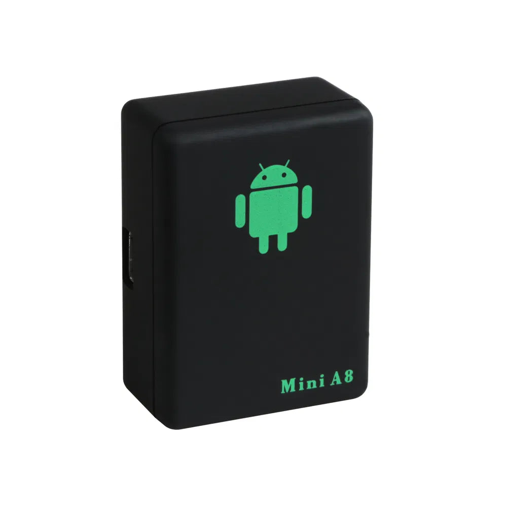 Real-Time Mini GPS Tracker with SOS Function - Black