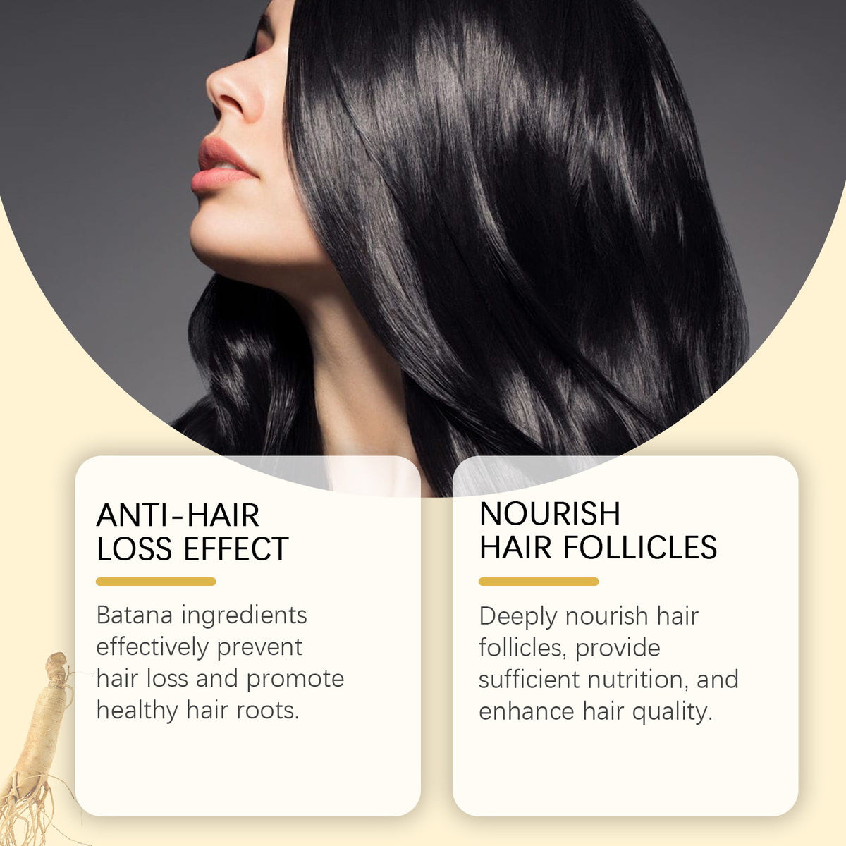 HOEGOA Batana Hair Oil Nourishing Follicle Soft And Plump Strong