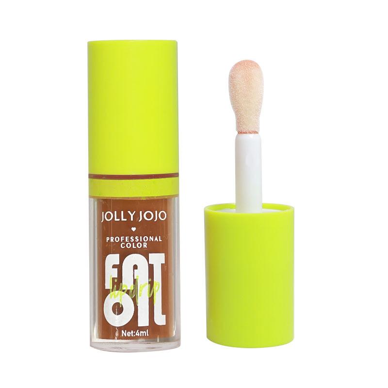 8-Pack Vegan Tinted Lip Oil Set - Hydrating & Shimmering Lip Gloss