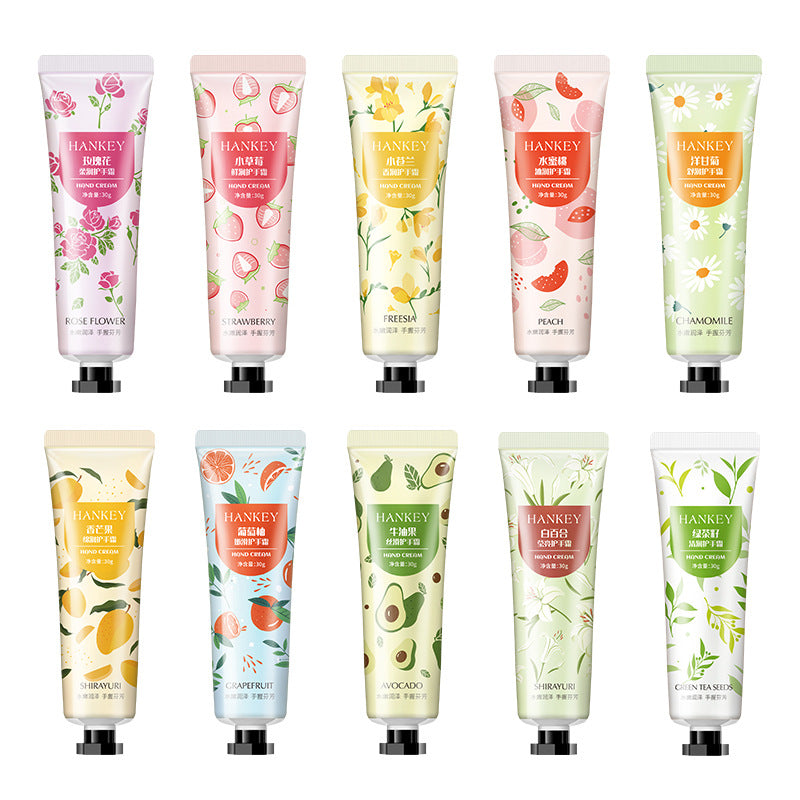 Moisturizing Hand Cream with Fruit Extracts - Nourishing & Fragrant