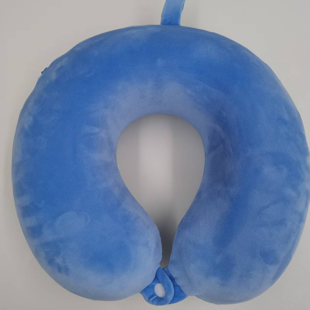 Blue Fruit U-Shaped Memory Foam Travel Neck Pillow - Ergonomic Support