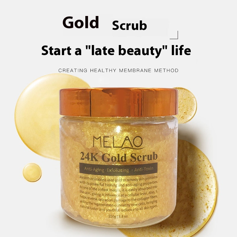 Gold Facial Scrub Exfoliating Repair for Smooth Skin - 250g