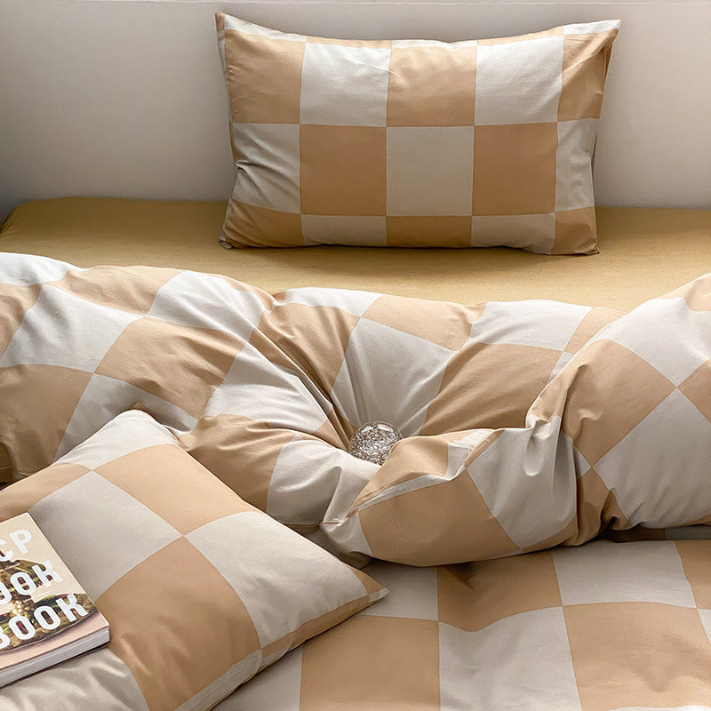 Four-Piece Quilt Cover Set Bed Sheets Bedding - Multiple Styles & Sizes