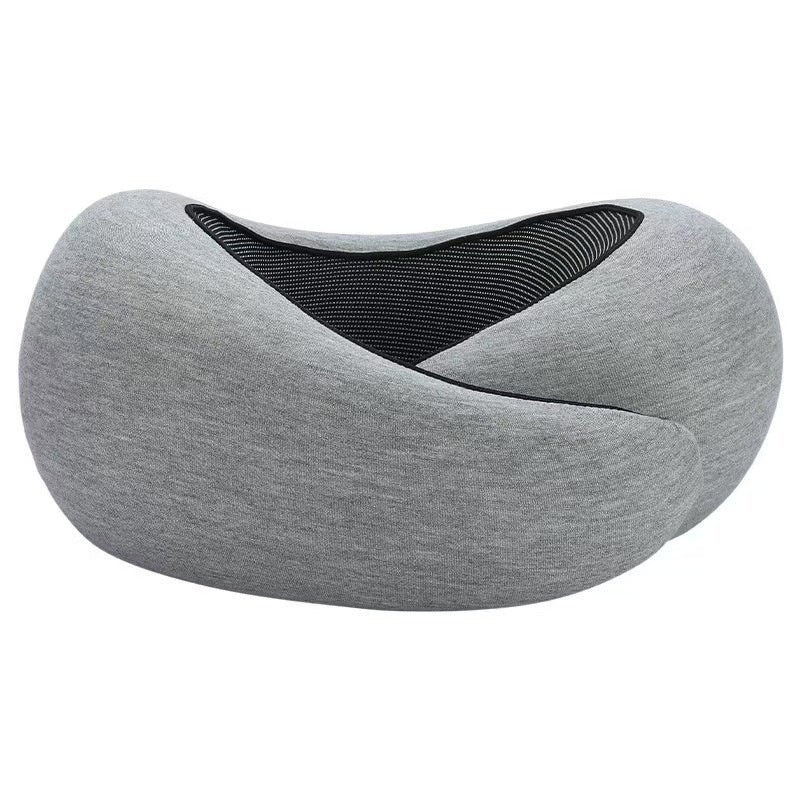 U-Shaped Memory Foam Travel Pillow - Adjustable Neck Support