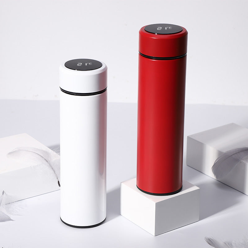 Insulated Stainless Steel Water Bottle with Tea Separation 500ml - Refillable