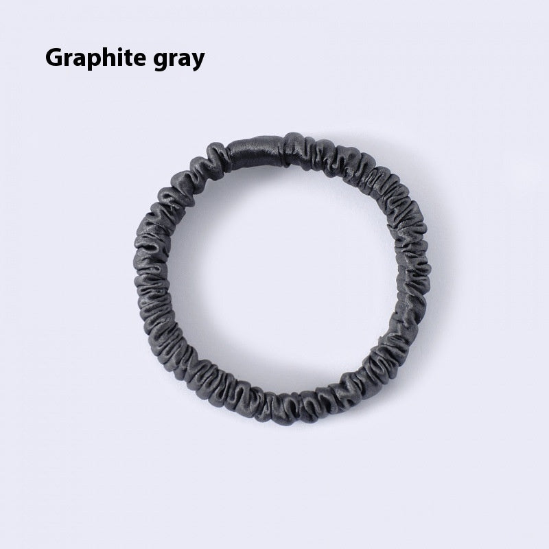 Silk Hair Band - Gentle Elastic Ponytail Holder